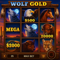 BetHall - Wolf Gold Slot Game