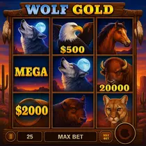 BetHall - Wolf Gold Slot Game